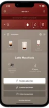 QBO App Screen Kaffee Auswahl
