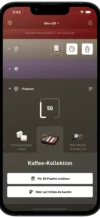 QBO App Screen Kaffee Kollektion