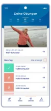 Screen der App ActiveTEP Deine Übungen