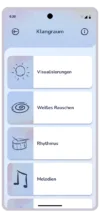Help Mee App bei chronischen Schmerzen Screen Klangraum