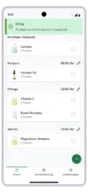 VitaMoment App Screen Nachbestellung Übersicht