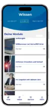ActiveTEP Knie App-Screen Module