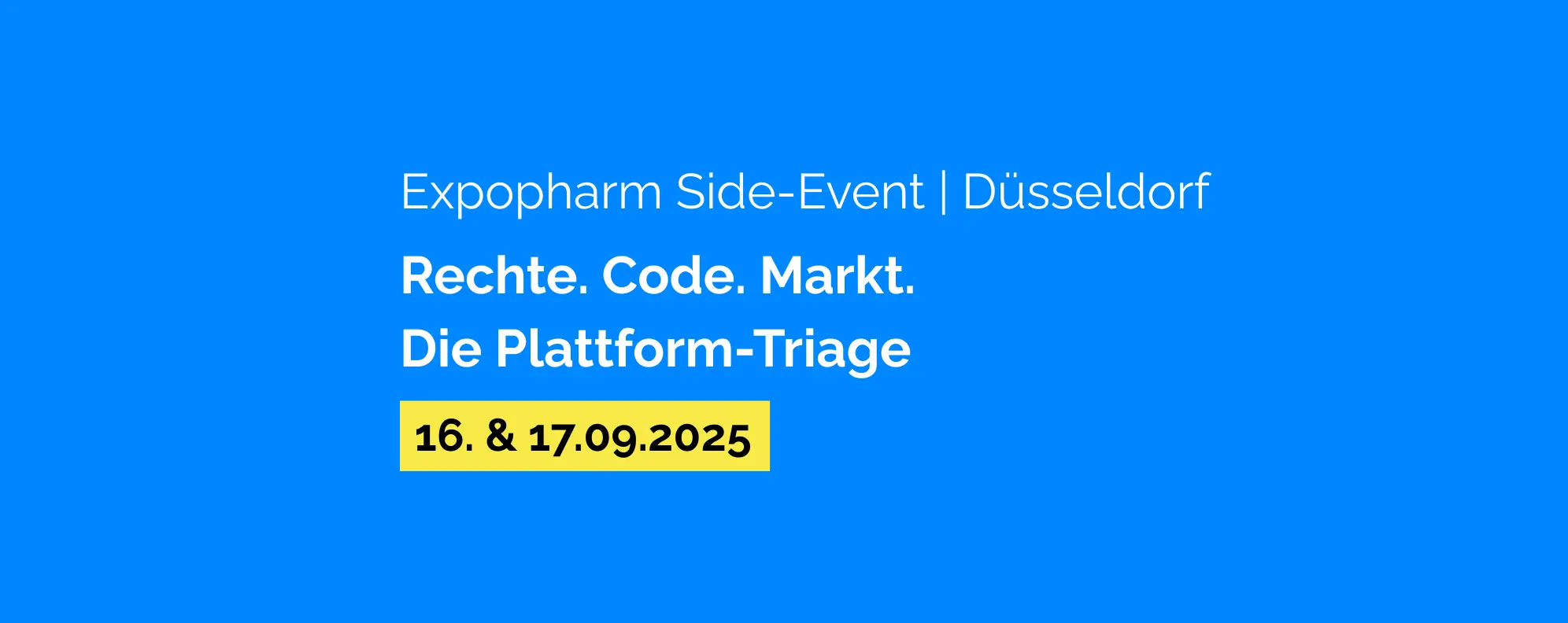 29082025 Expopharm Sideevent