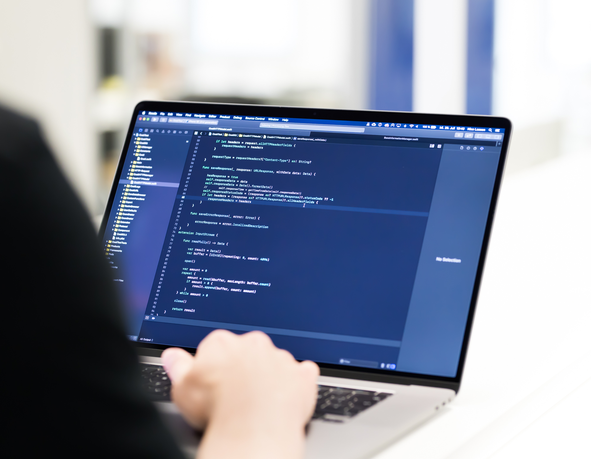 swift coding macbook pro